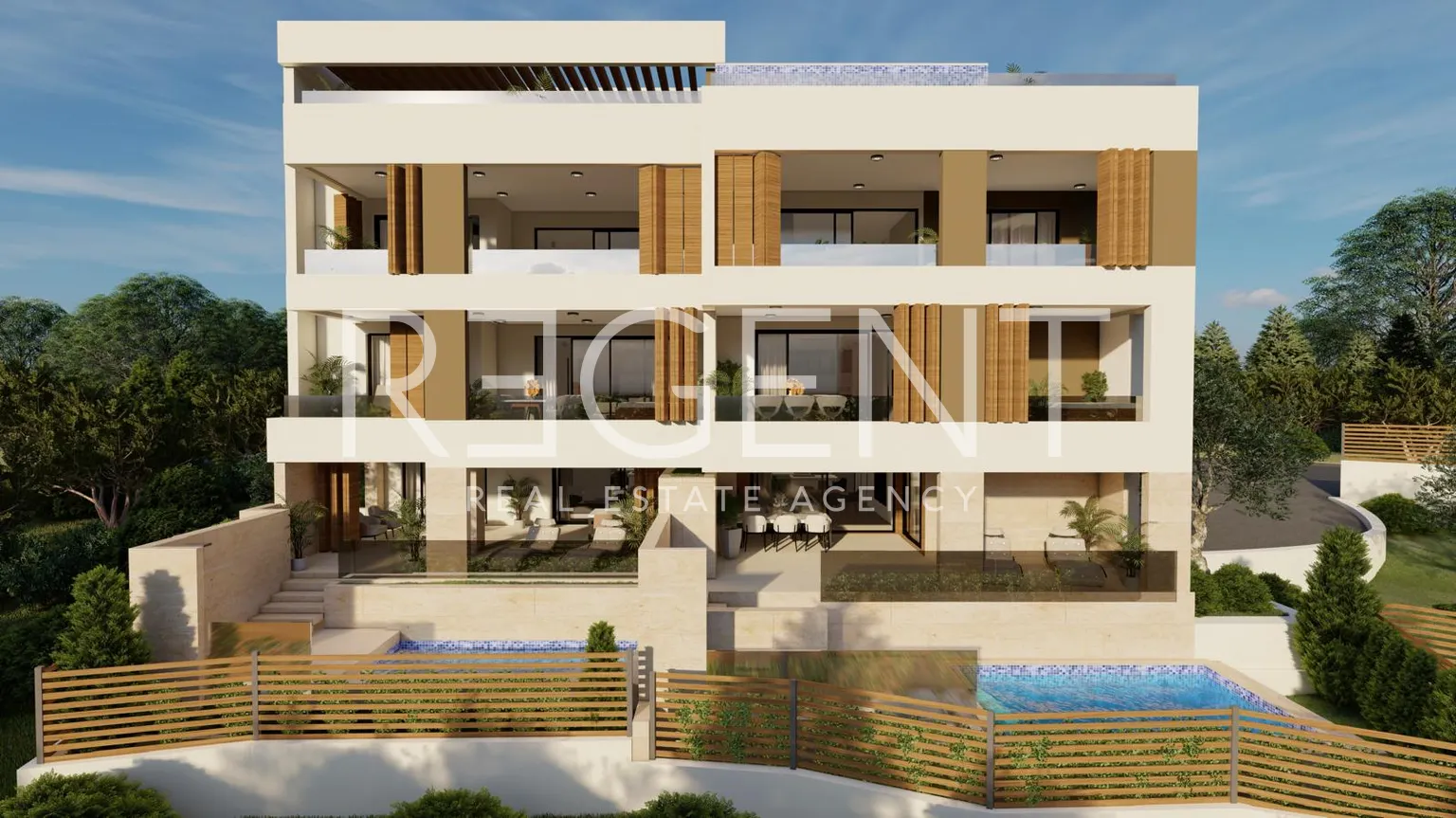 Primošten – Luksuzan četverosoban stan u novogradnji 138 m²