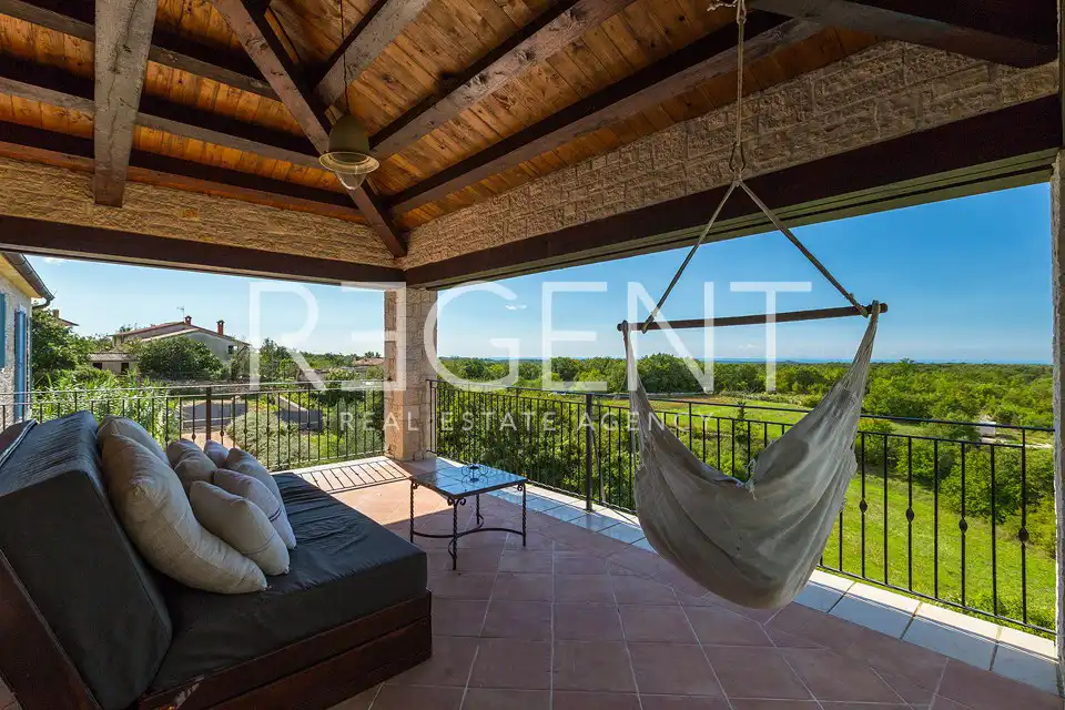 Istrie, Sveti Lovreč – Luxusní kamenná vila