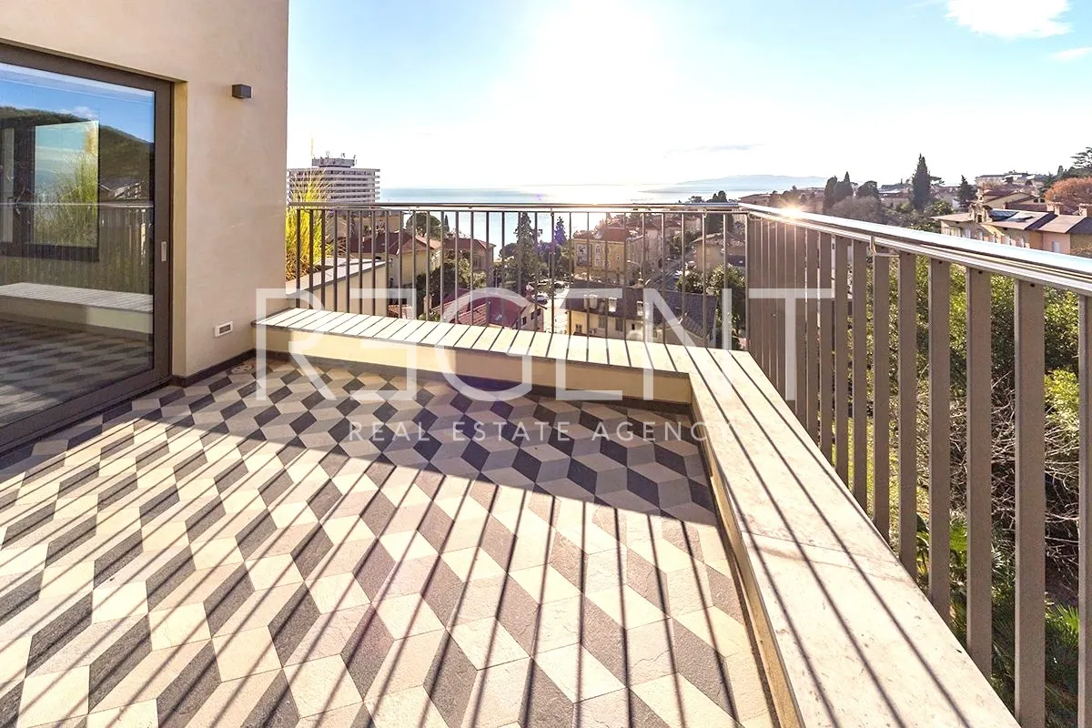 Kvarner, Opatija - Moderan trosoban stan, novogradnja 104 m2