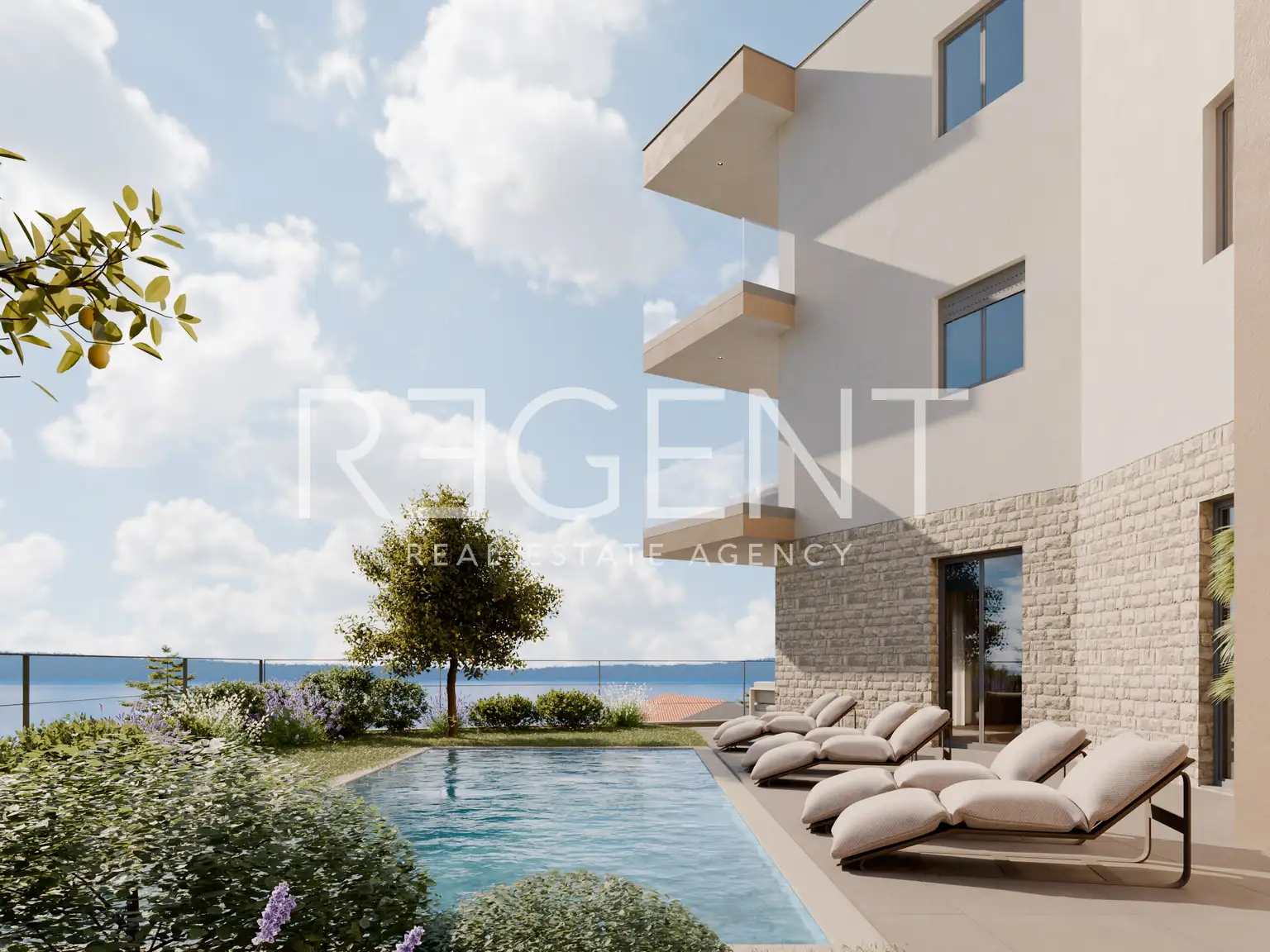 Hvar, Zavala - Dvosoban stan s prostranim terasama