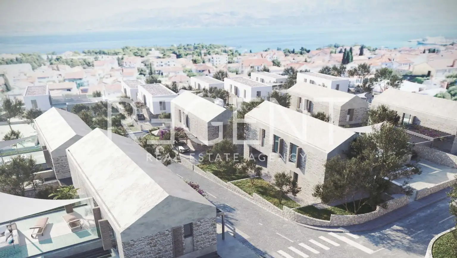 Brač, Supetar – Kompleks luksuznih vila u nizu