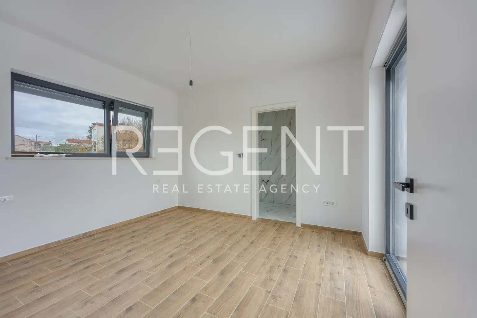 Kaštelir-Labinci - Dvojna kuća s bazenom i pogledom na more