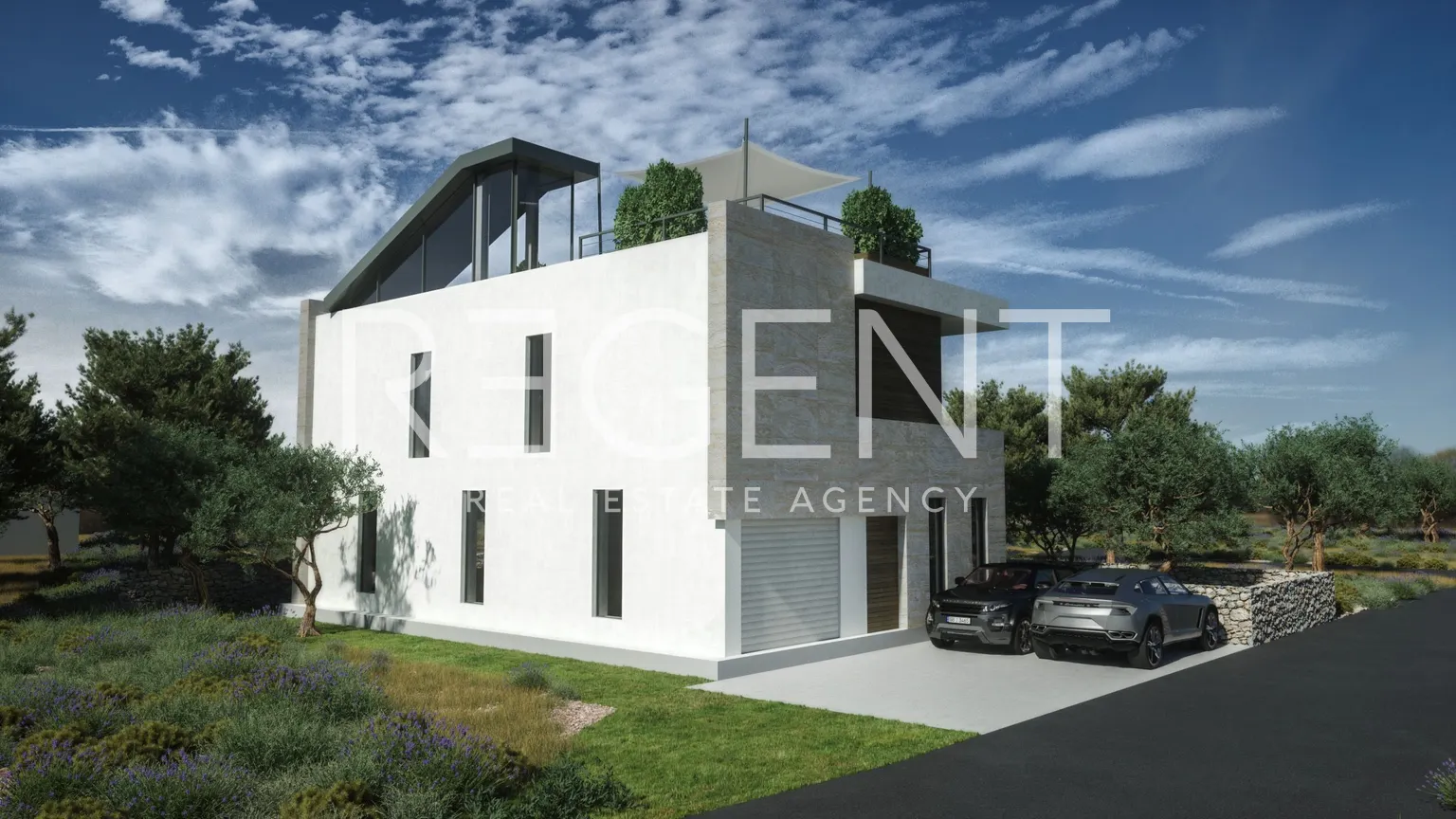 Sukošan – Luksuzna moderna vila s bazenom 411 m2