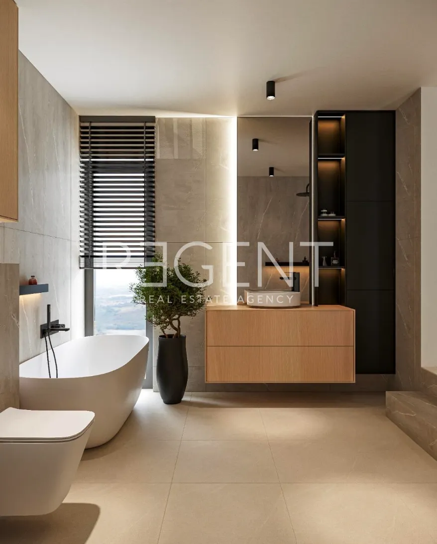 Záhřeb, Šestine – Luxusní penthouse 163 m² s velkou terasou, novostavba