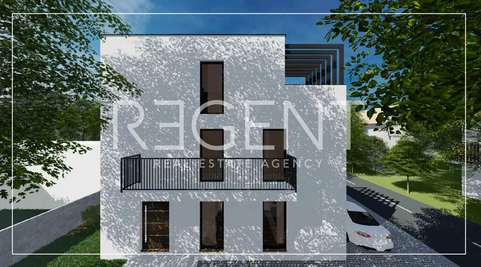 Záhreb, Trešnjevka - moderný trojizbový byt 72 m2 novostavba