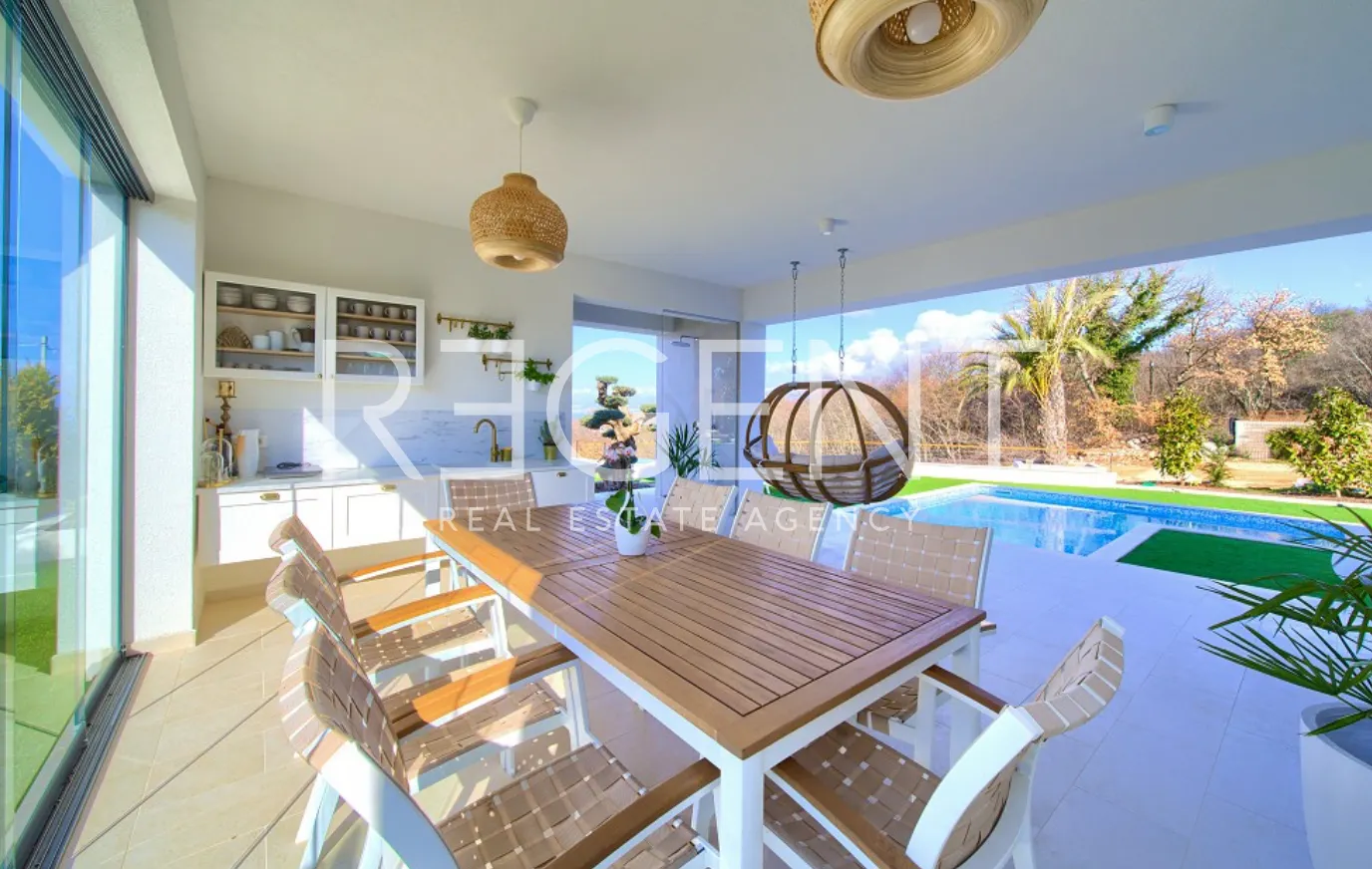 Krk, Malinska - Moderní Vila