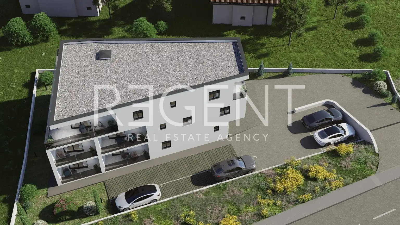 Kaštela, Kaštel Novi - Zwei-Zimmer-Wohnung in modernem Neubau