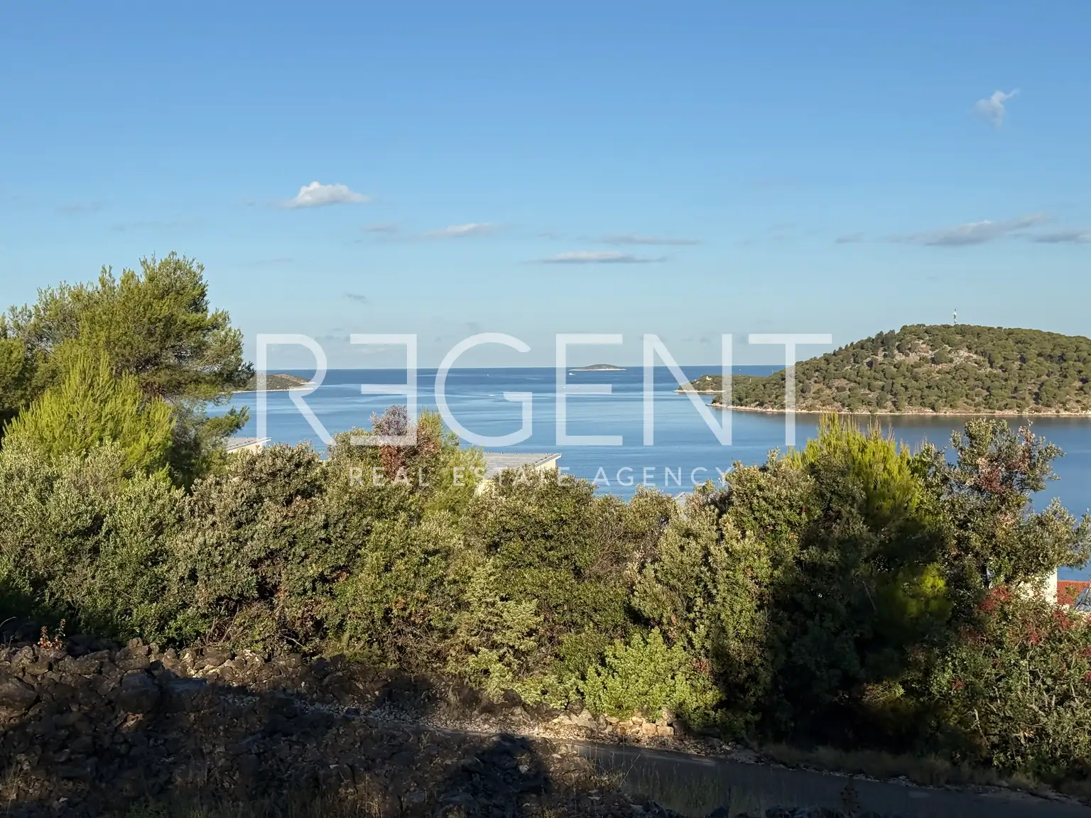 Rogoznica, Ražanj - Stavebný pozemok s otvoreným výhľadom na more
