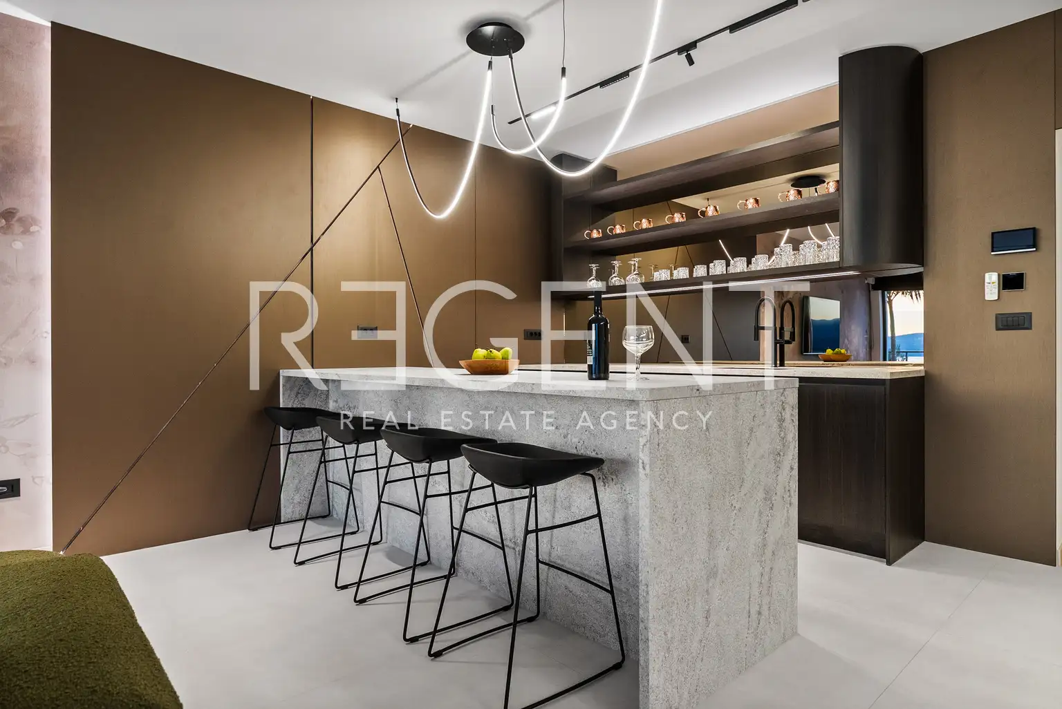 Omiš, Čeline - Villa de luxe avec vue panoramique sur la mer