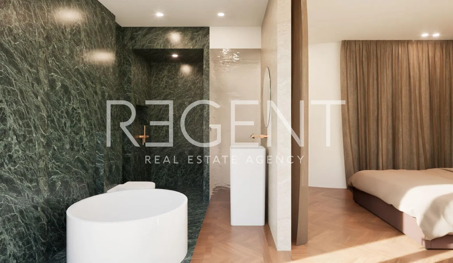 Záhřeb, Horvatovac – Luxusní penthouse 130m2 Pronájem