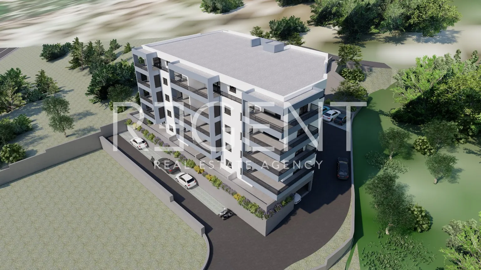 Makarska, Centar - Jednosoban stan 47 m2 - NOVOGRADNJA