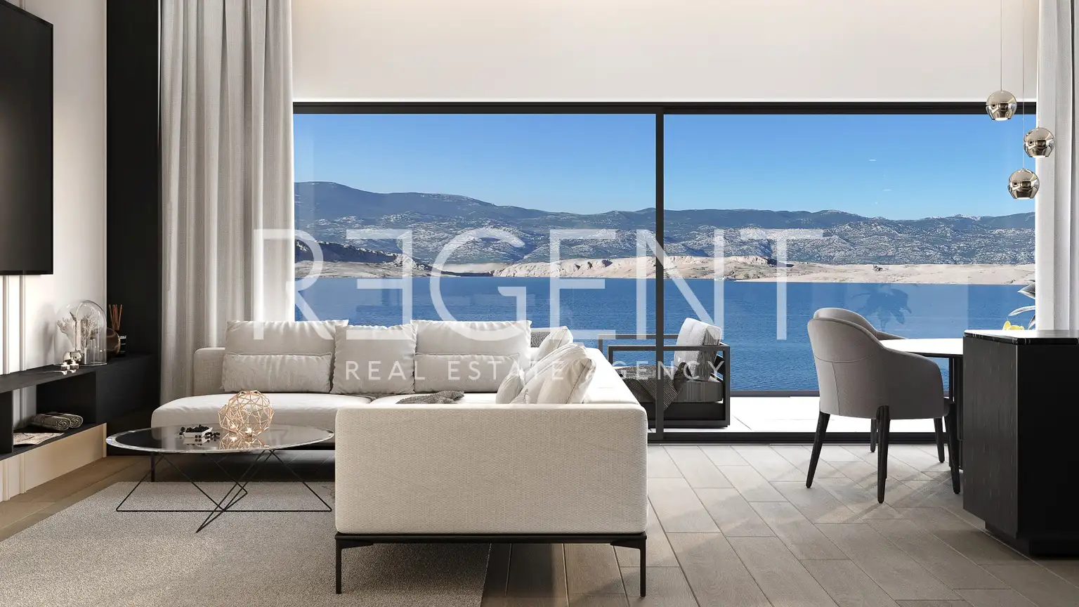 Pag - Luxuriöses Drei-Zimmer-Penthouse, Neubau