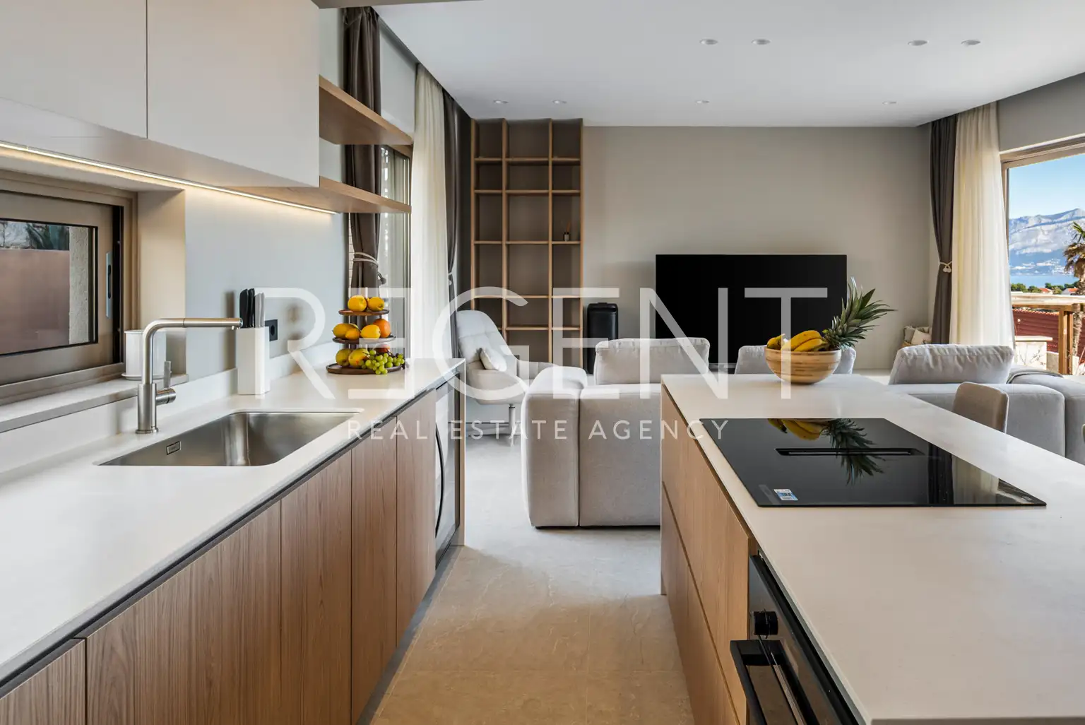 Brač, Splitska - Maison avec vue sur la mer