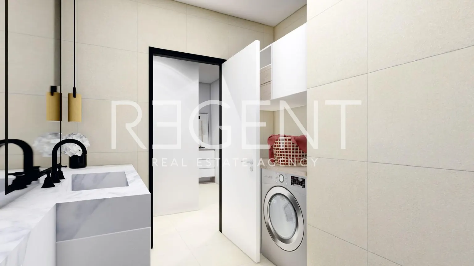 Kaštela, Kaštel Lukšić - Jednosoban stan 64 m2 s lođom novogradnja KREDIT