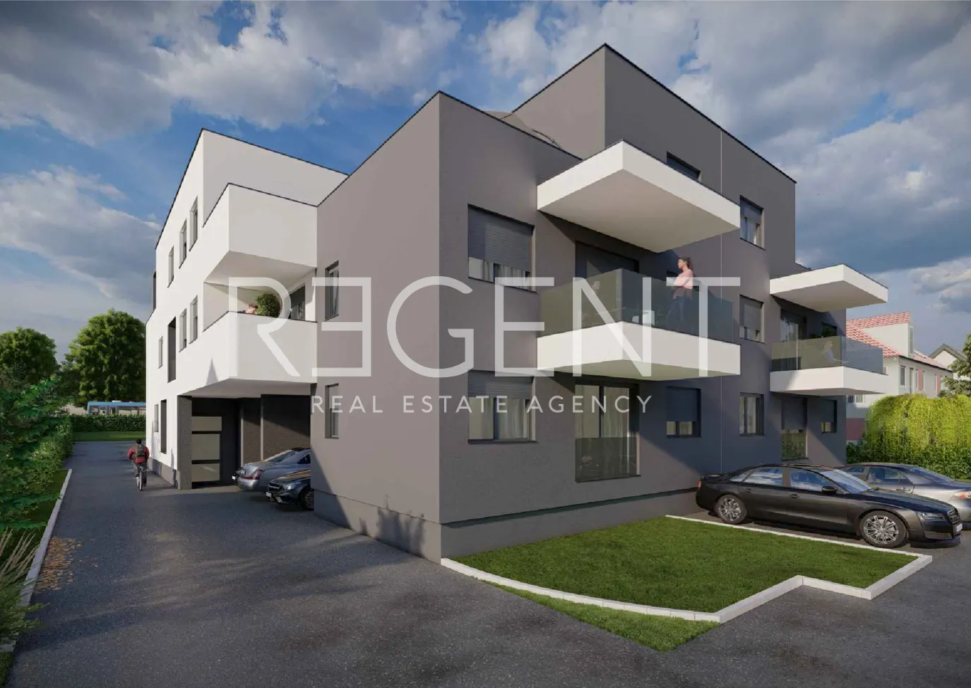 Zagrzeb, Gajnice – Nowe budownictwo, dwupokojowe mieszkanie 57 m2