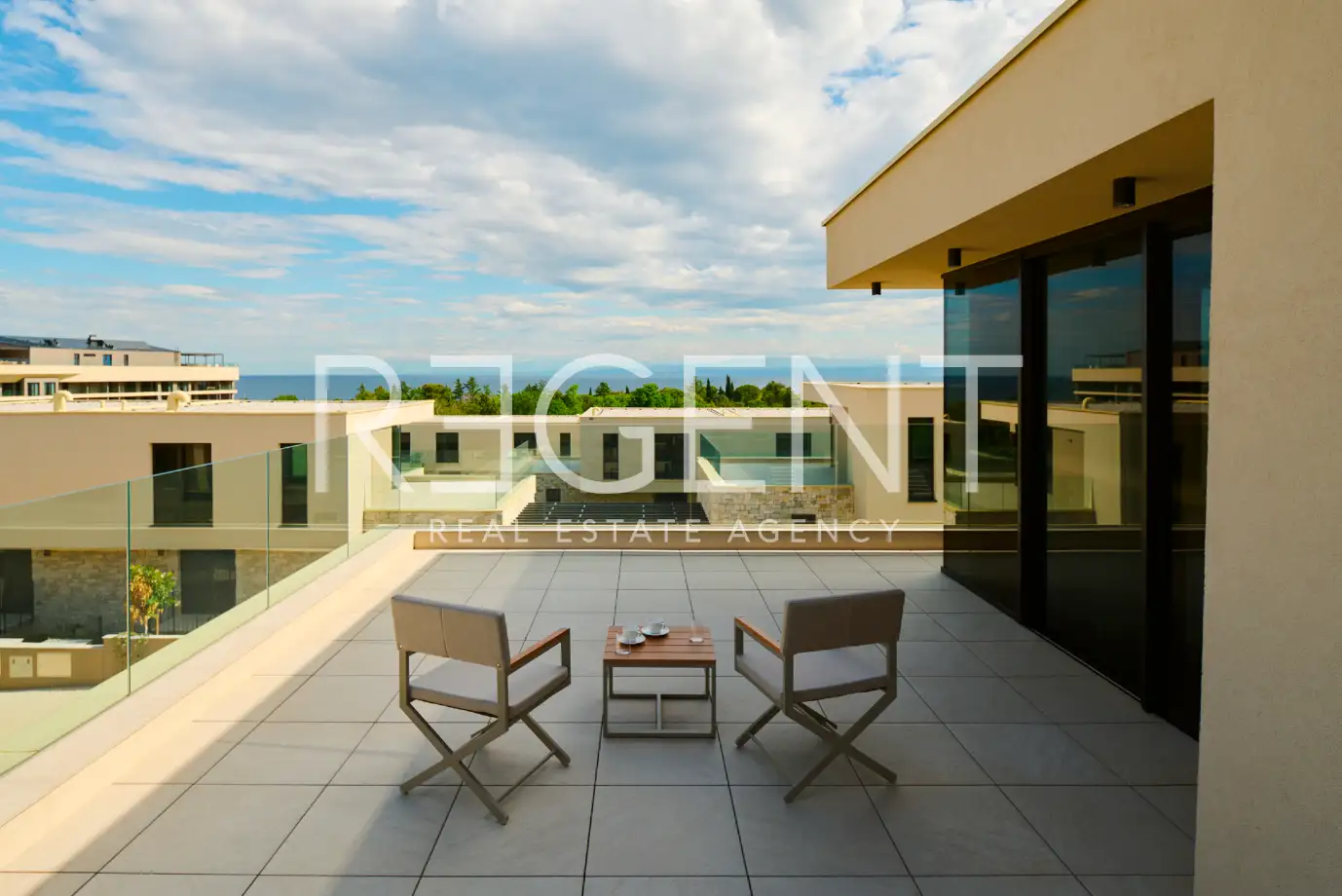 Istria, Petram Resort – villa 263 m², sala giochi, giardino, vista mare