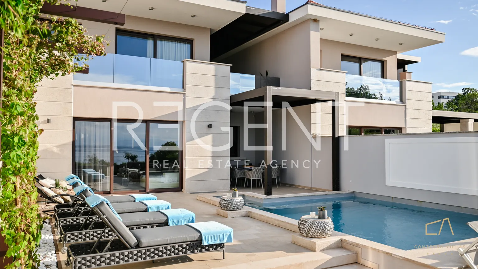Krk - Luxusní vila k pronájmu 160 m2