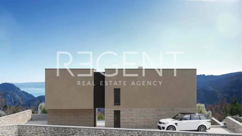 Omiš - Moderná vila vo výstavbe 154 m2