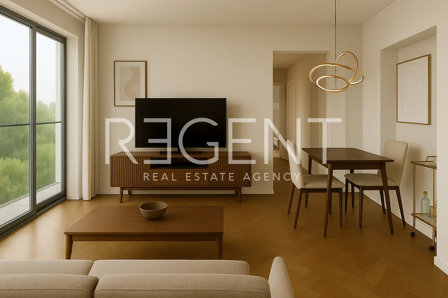 Trogir, Seget Donji - Dvosoban apartman sa vrtom i loggiom