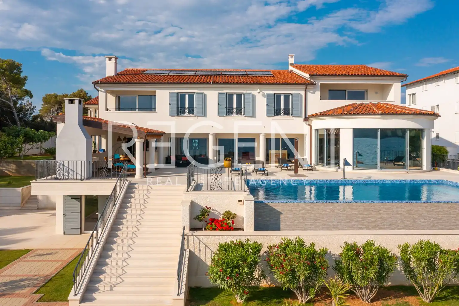 Šibenik - Wunderschöne Luxusvilla am Meer 1000 m2