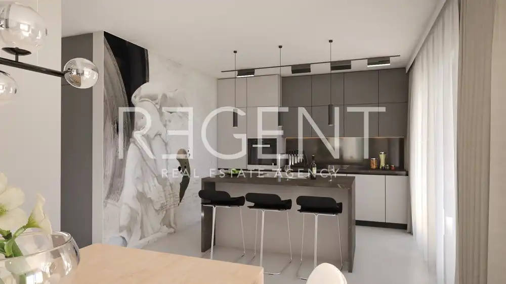 Split, Kaštela - Dvosoban stan s terasom 137 m2 NOVOGRADNJA