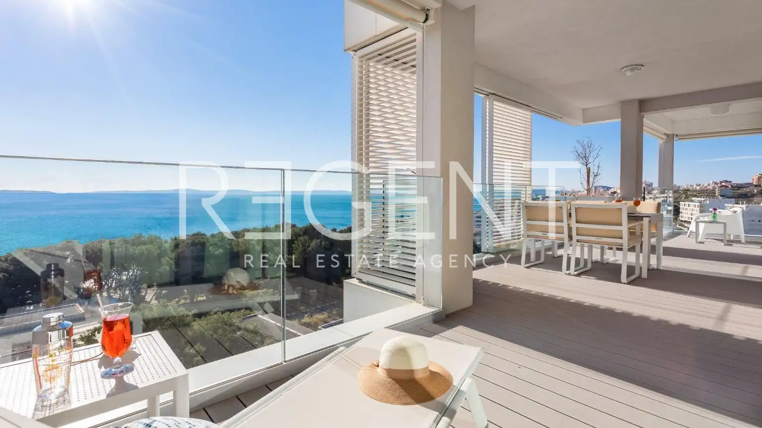 Split, Žnjan – apartment, 90 m², for rent, terrace, sea view