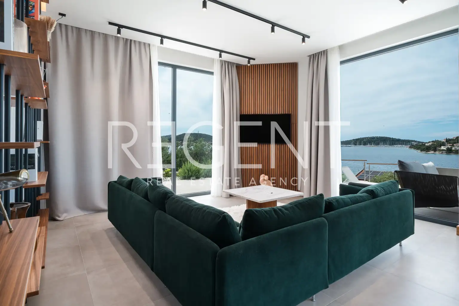 Šibenik, Rogoznica - Villa di lusso con vista panoramica sul mare, piscina riscaldata e jacuzzi