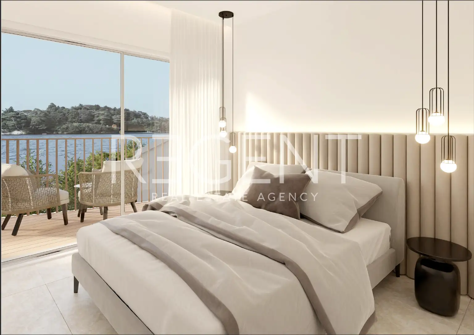 Rogoznica - Moderne Zwei-Zimmer-Wohnung mit Meerblick