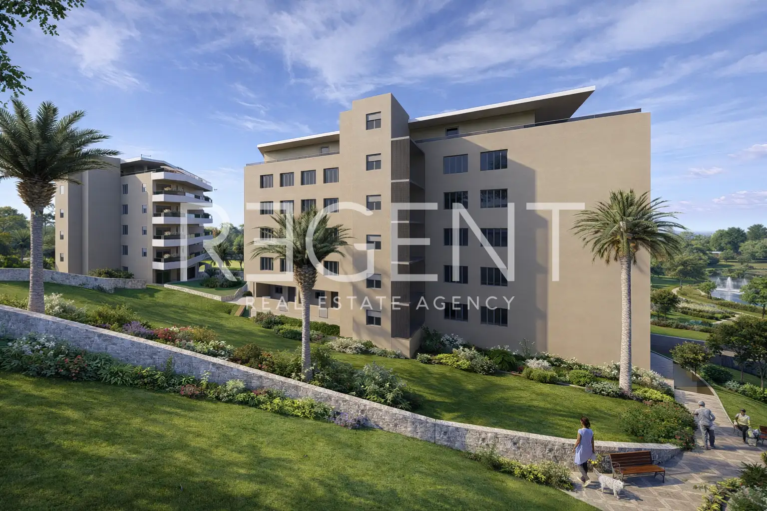 Split, Visoka - Two-bedroom apartment with a terrace and a loggia in a modern new building