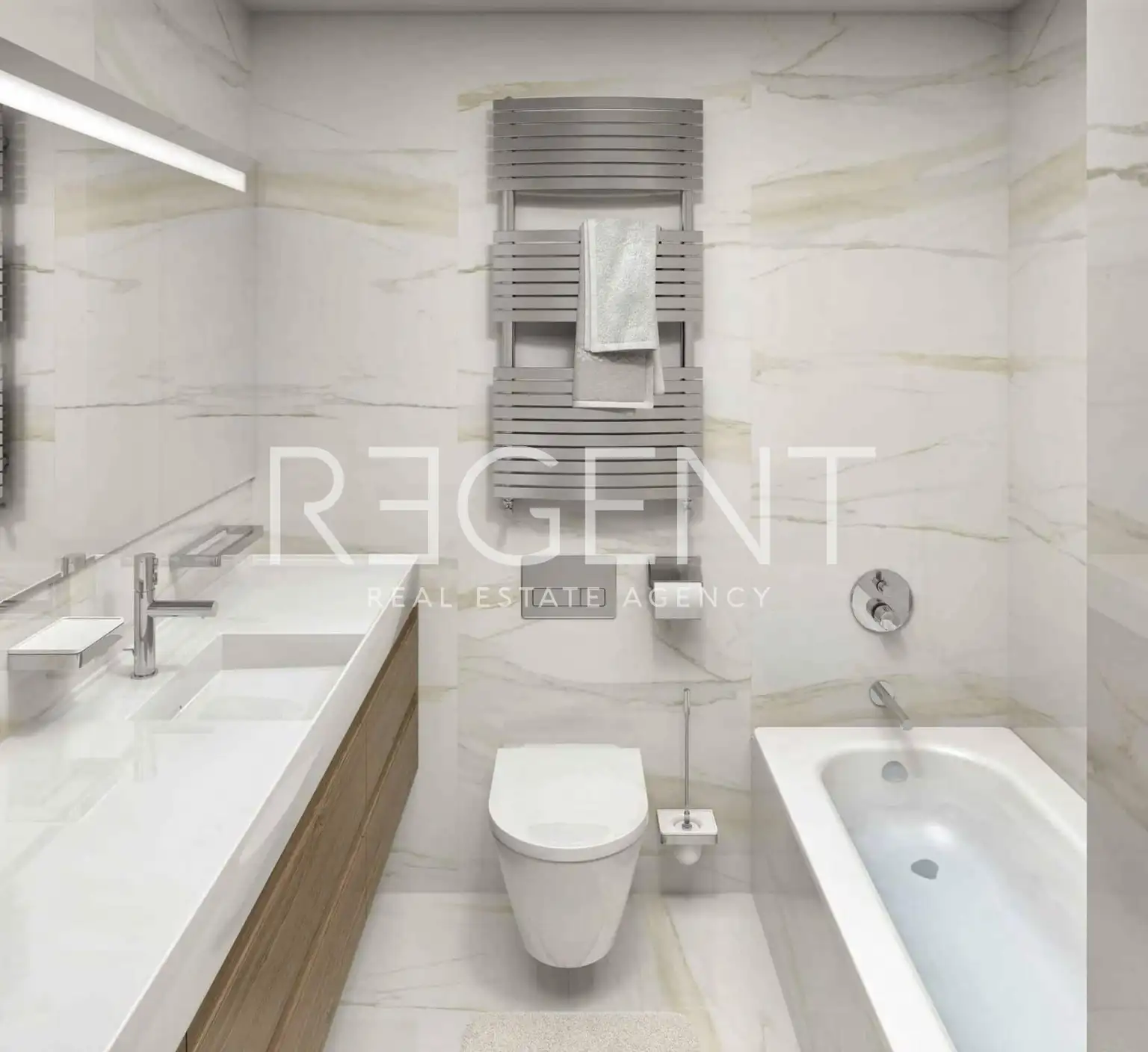 Zagrzeb, Ribnjak, Gold Residence – Pięciopokojowe mieszkanie w centrum miasta 143 m2