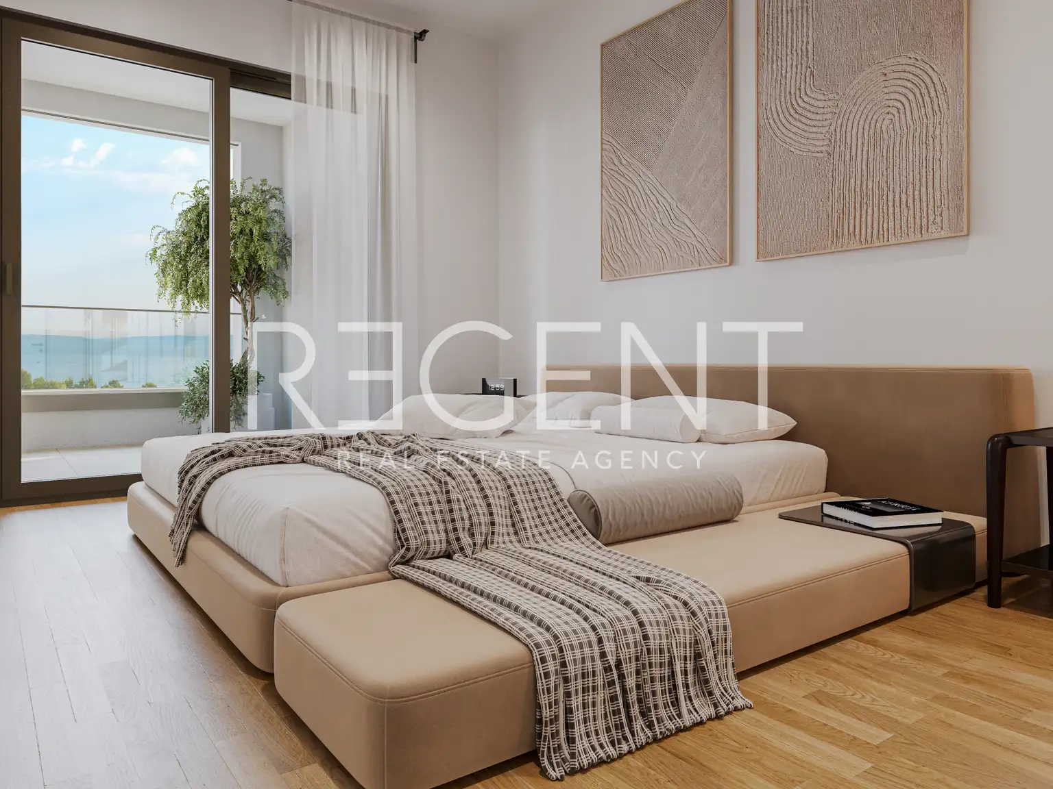 Split, Duilovo - Jednosoban stan sa natkrivenim balkonom