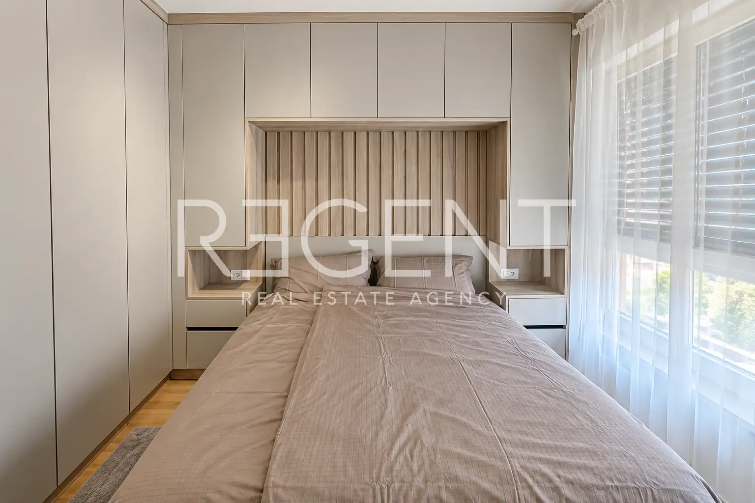 Appartamento 65 m², Črnomerec — 2 camere da letto, loggia, garage