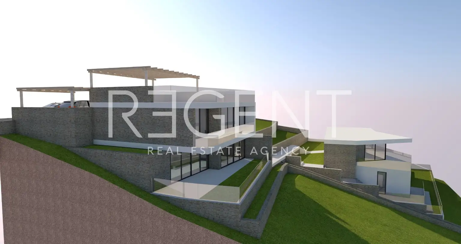 Župa Dubrovačka, Soline - građevinsko zemljište s projektom i dozvolom