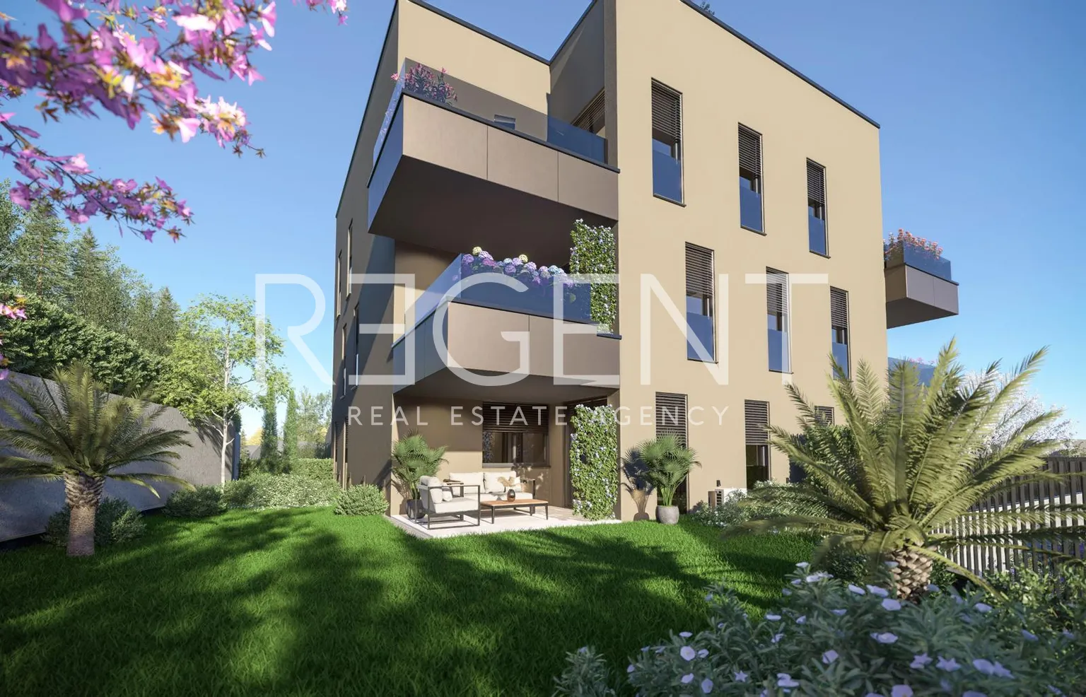 Záhřeb, Jordanovac - Luxusní čtyřpokojový byt v prvotřídní lokalitě 98 m2, novostavba
