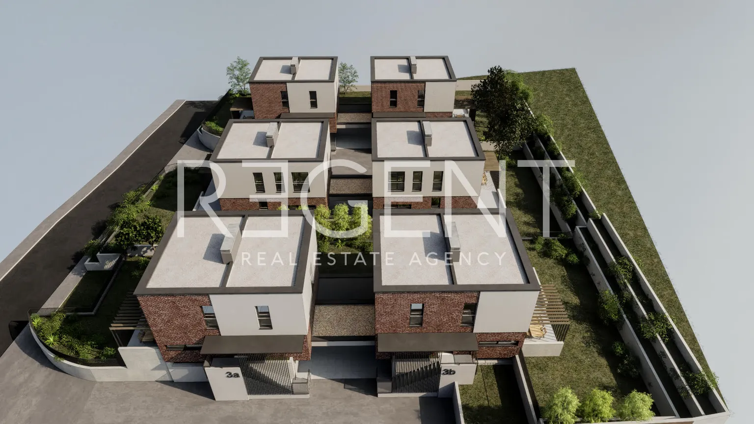 Zagrzeb, Gornji Bukovac – Projekt luksusowych domów szeregowych