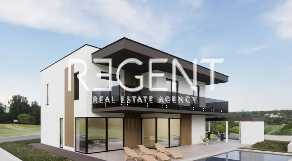 Šolta, Maslinica - Terreno con progetto e permesso di costruire una villa di lusso di 650 m2
