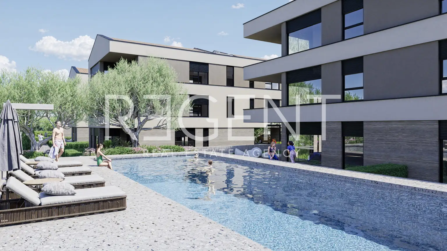 Istra, Fažana - Mieszkanie dwupokojowe w nowoczesnym nowym budynku