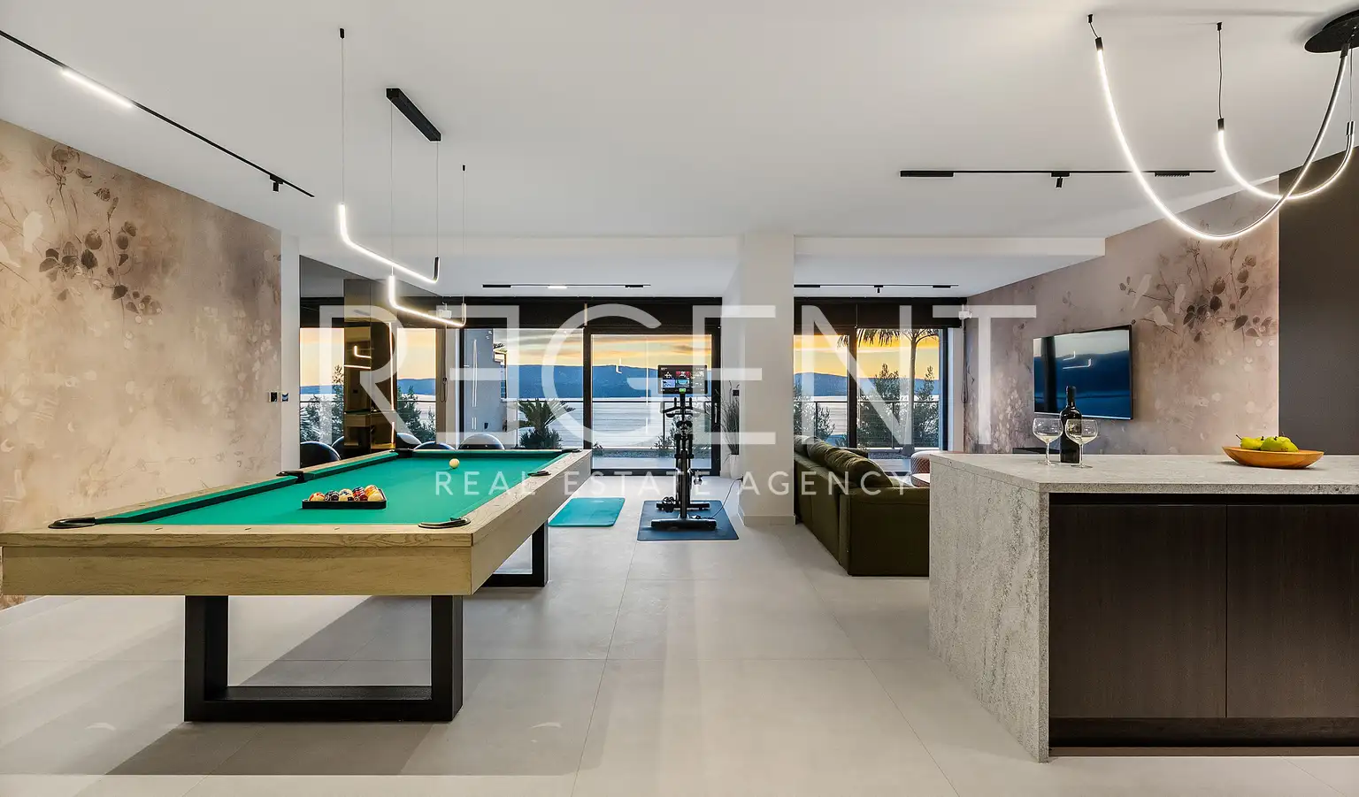 Omiš, Čeline - Villa de luxe avec vue panoramique sur la mer