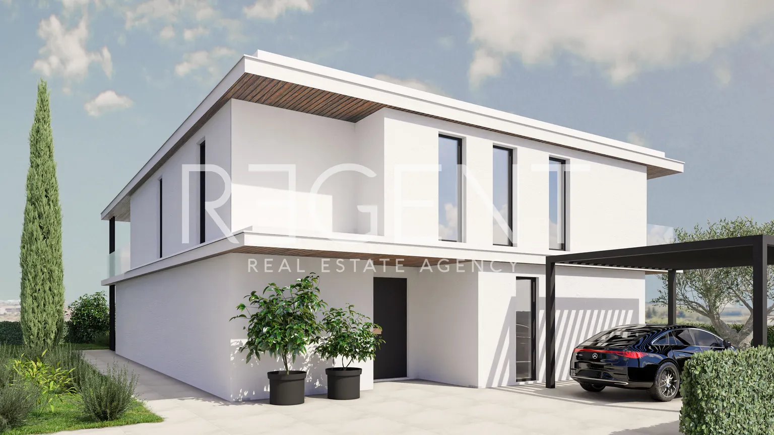 Istra, Kaštelir - Moderna vila s bazenom 330 m2