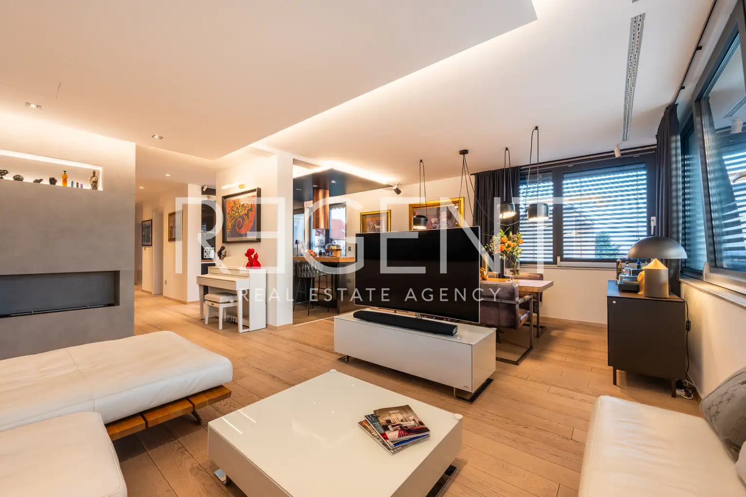 Zagreb, Unterstadt - Luxus-Penthouse mit Panoramadachterrasse