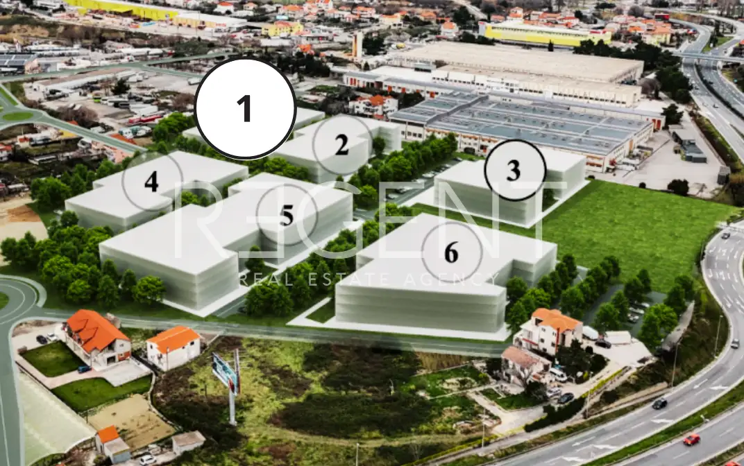 Split, Bilice - Građevinsko zemljište s projektom