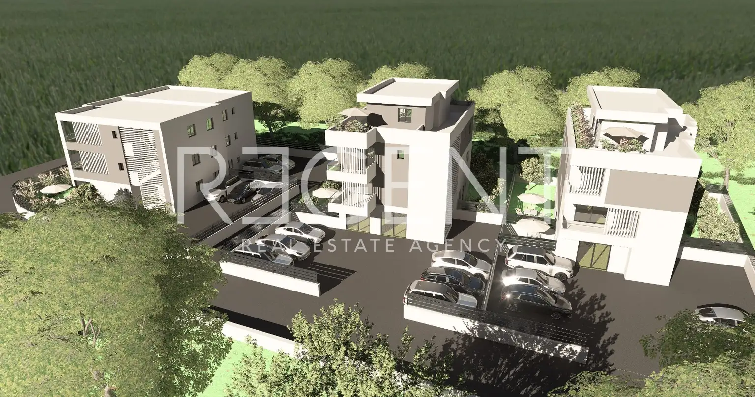 Каштела, Каштел Стари - Двухкомнатная квартира в современном новострое