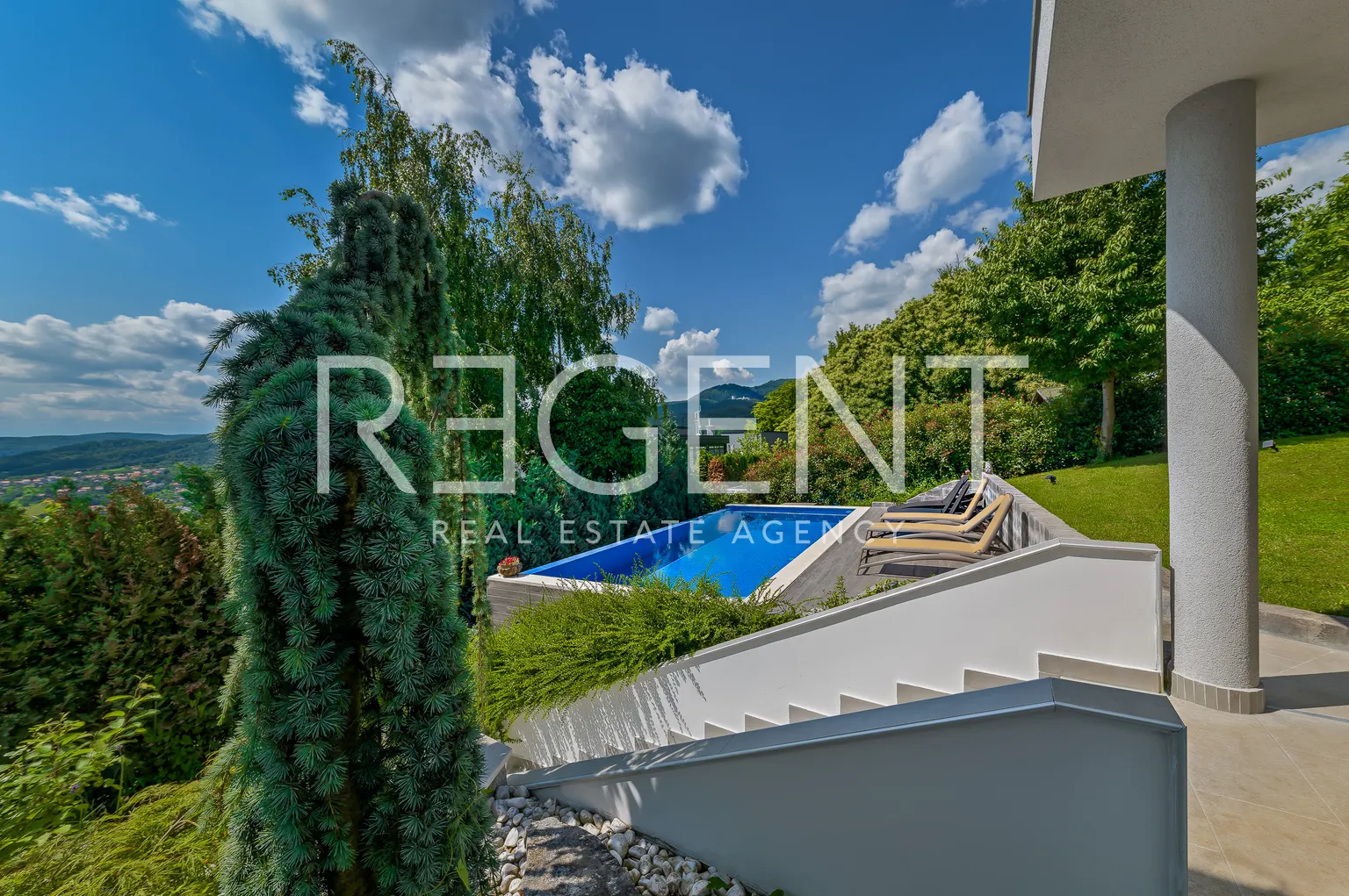Zagreb, Šestine - Luksuzna vila s bazenom i prekrasnim pogledom