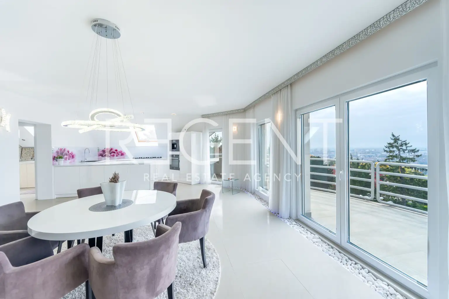 Zagreb, Perjavica - Penthouse s pogledom na Zagreb