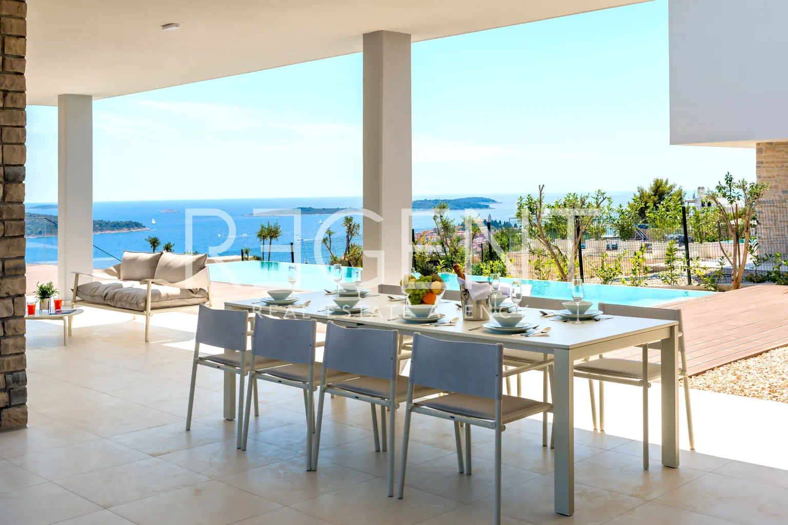Primošten - Villa con piscina e vista mare