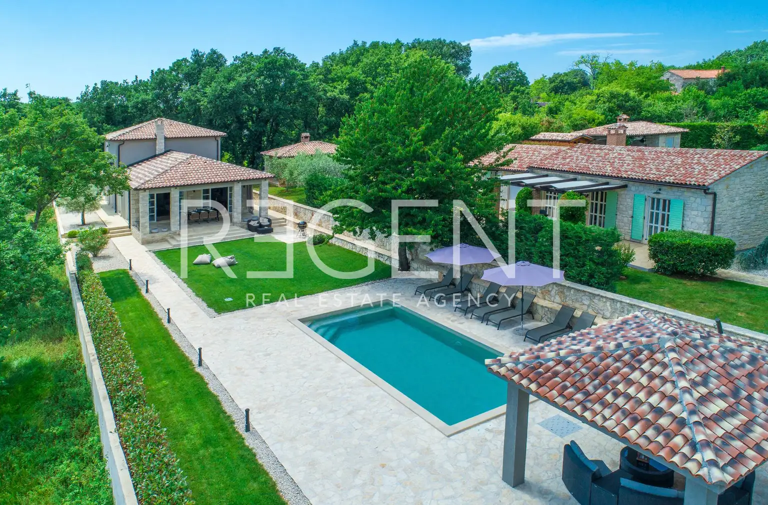 Istria, Kringa - Designer villa for long-term rent