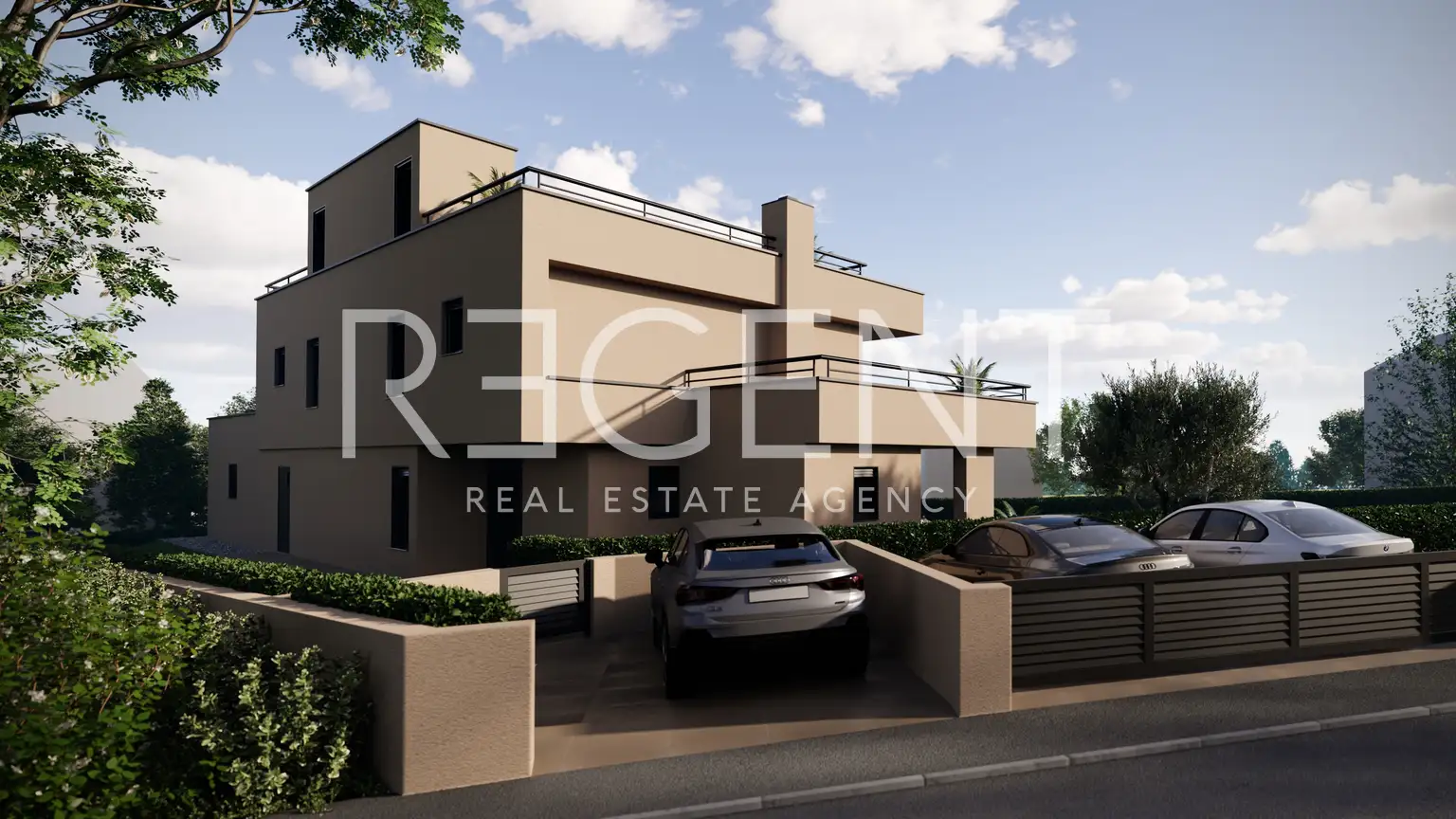 Poreč – villa moderne avec vue sur la mer