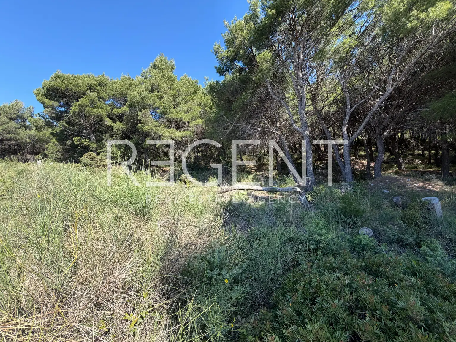 Ninčevići, Solin – building land 1598 m² with a view of Split