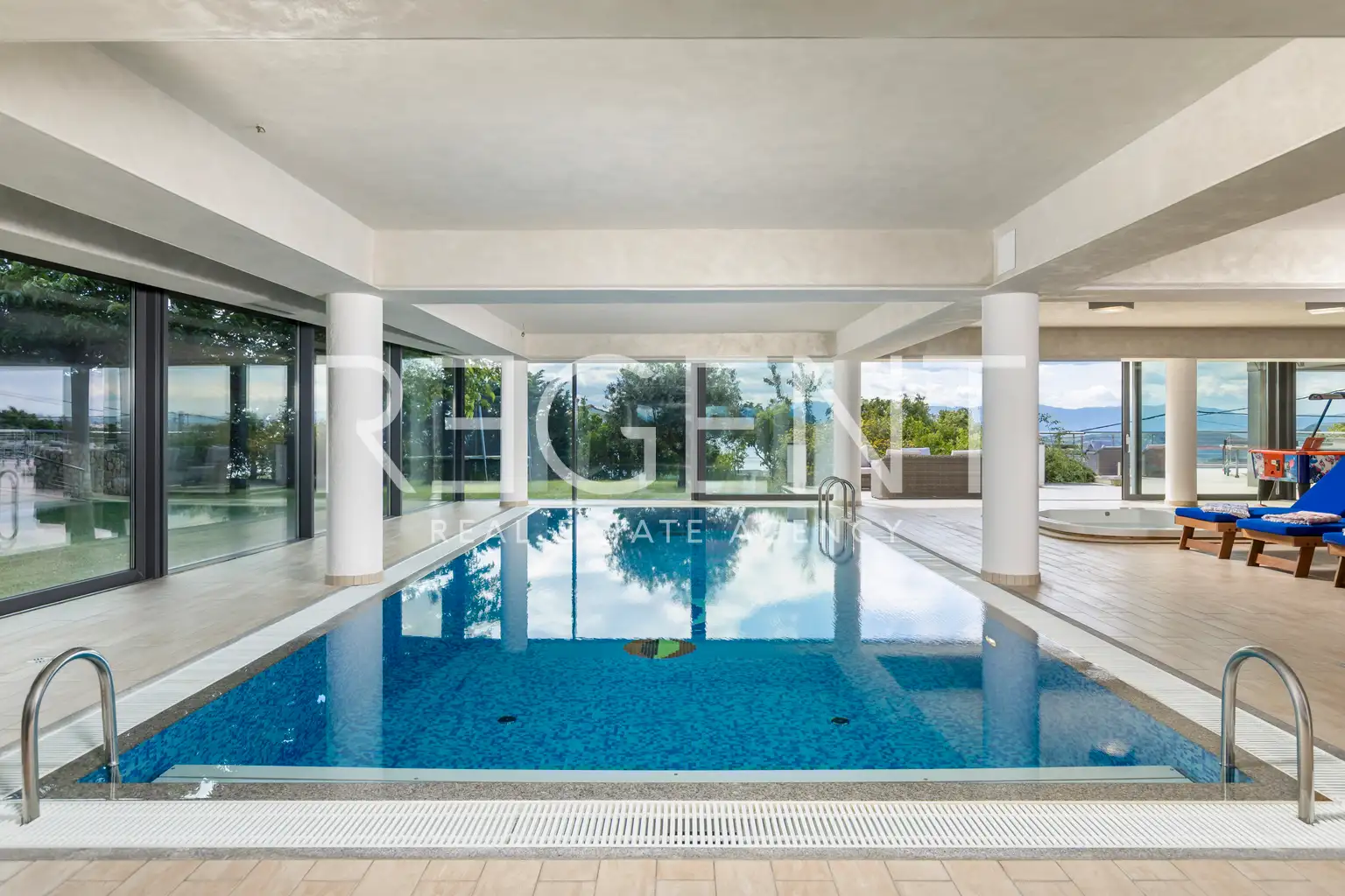 Hreljin - Villa with panoramic view and private wellness