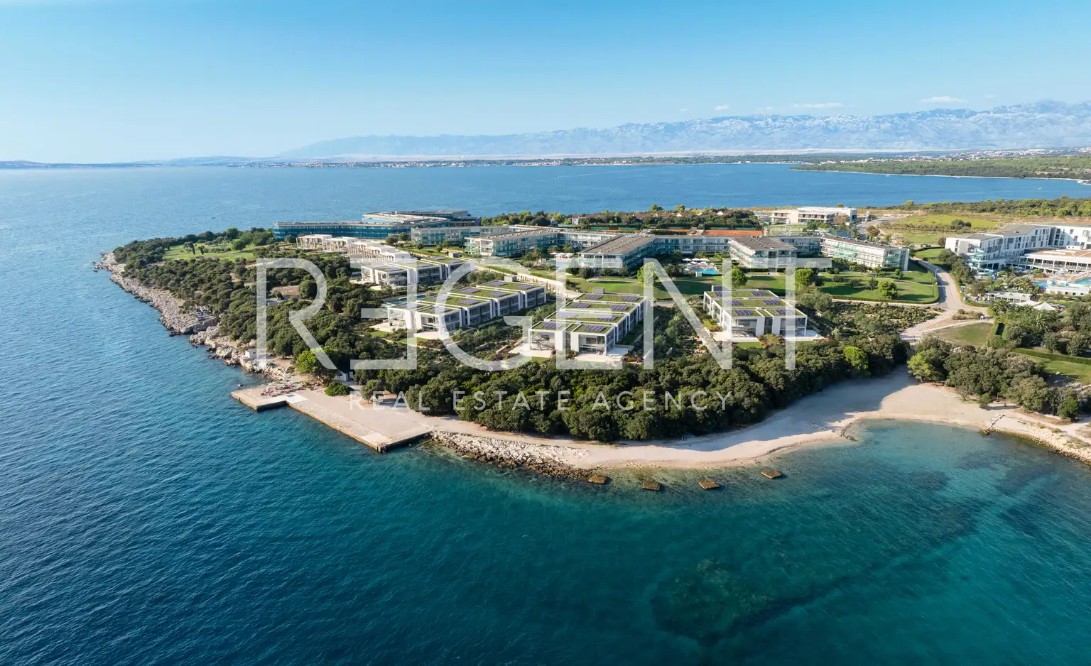 Zadar, Petrčane, Falkensteiner – 3-Zimmer-Wohnung 98 m², Loggia, Spa